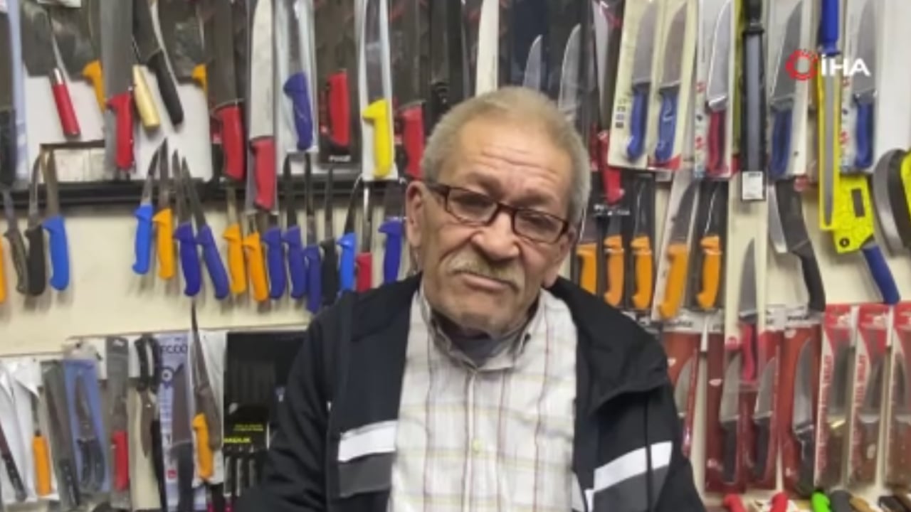 Foto - 50 yıllık bıçak ustası isyan etti: Gençler iş beğenmiyor! 60 bin TL maaşa çalışacak çırak bulamıyorum