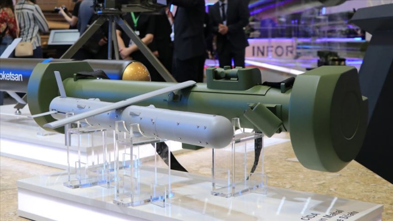 Foto - 55 kilometreden nokta atışı! ROKETSAN’ın yeni tanksavar füzesi CİDA düşman zırhlılarını titretecek