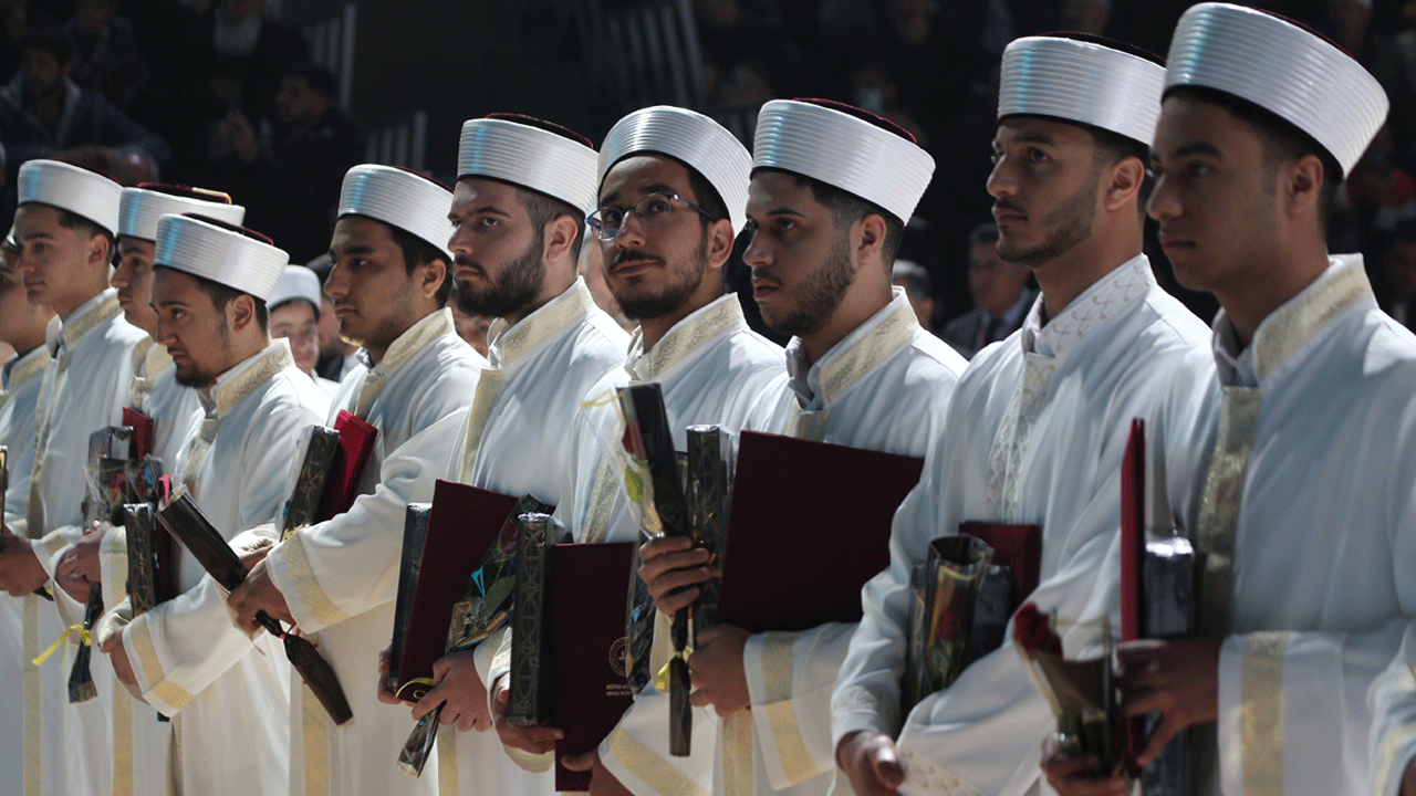 Foto - 571 Kur’an muhafızı için 3 ayların ilk gününde icazet töreni düzenlendi