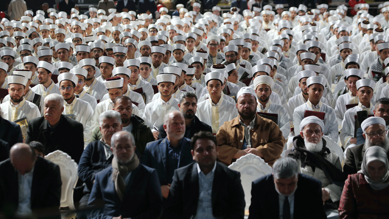 Foto - 571 Kur’an muhafızı için 3 ayların ilk gününde icazet töreni düzenlendi