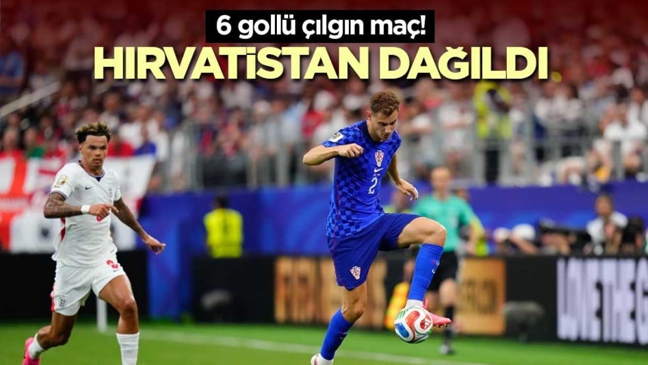6 gollü çılgın maç! Hırvatistan dağıldı