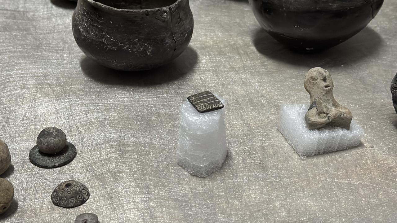 Foto - 7 bin 500 yıllık taş mühür gün yüzüne çıkarıldı