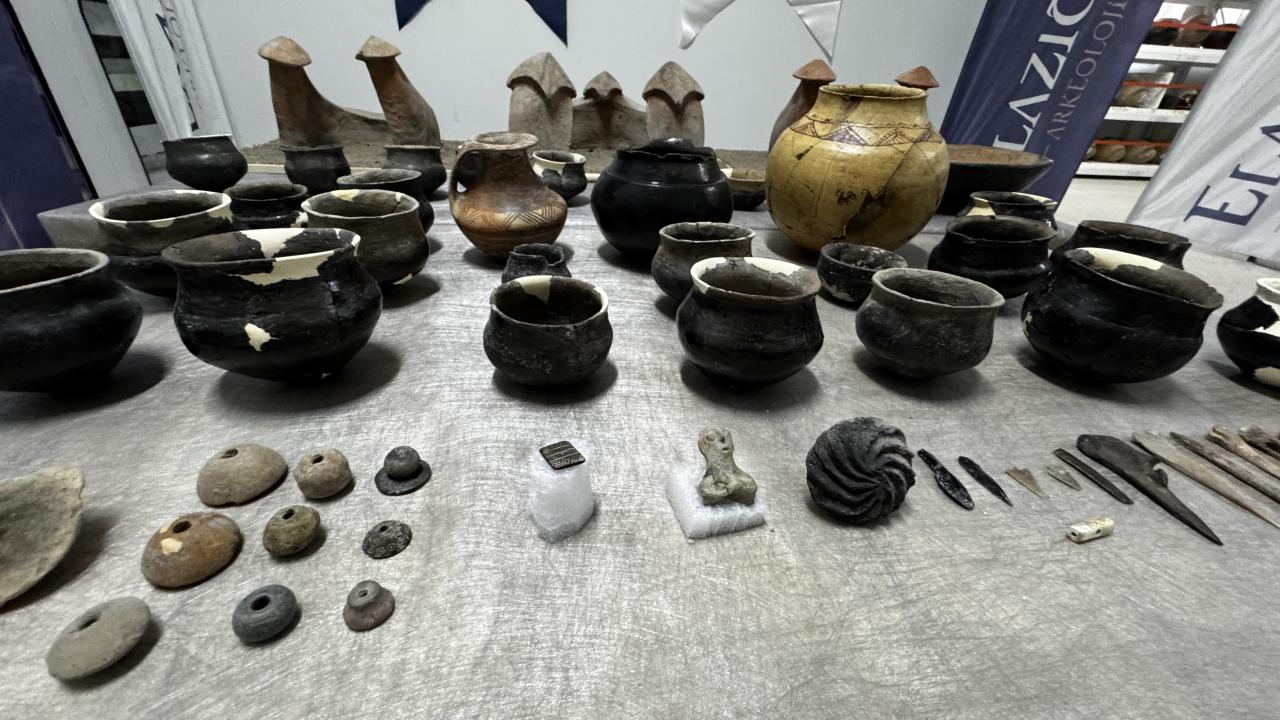 Foto - 7 bin 500 yıllık taş mühür gün yüzüne çıkarıldı