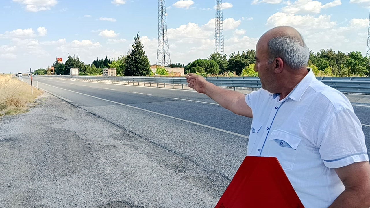 Foto - 700 liralık reflektör hayat kurtarır! Kardeşini kaybettiği yolda acı çağrı
