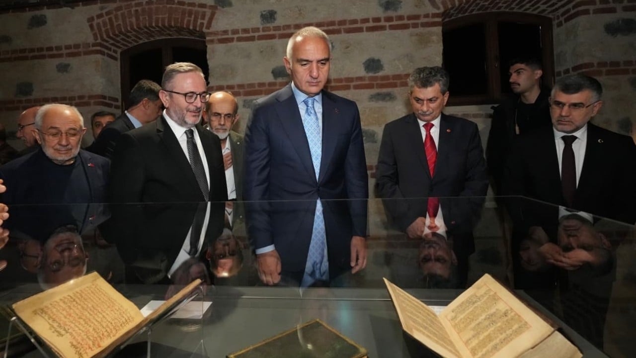 Foto - 700 yıllık Yazma Eserler İstanbul'da bir araya geldi... 70 cilt Mesnevi ilk kez bir arada