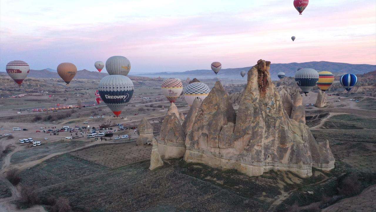 Foto - 750 bin kişi Kapadokya semaları ile tanıştı