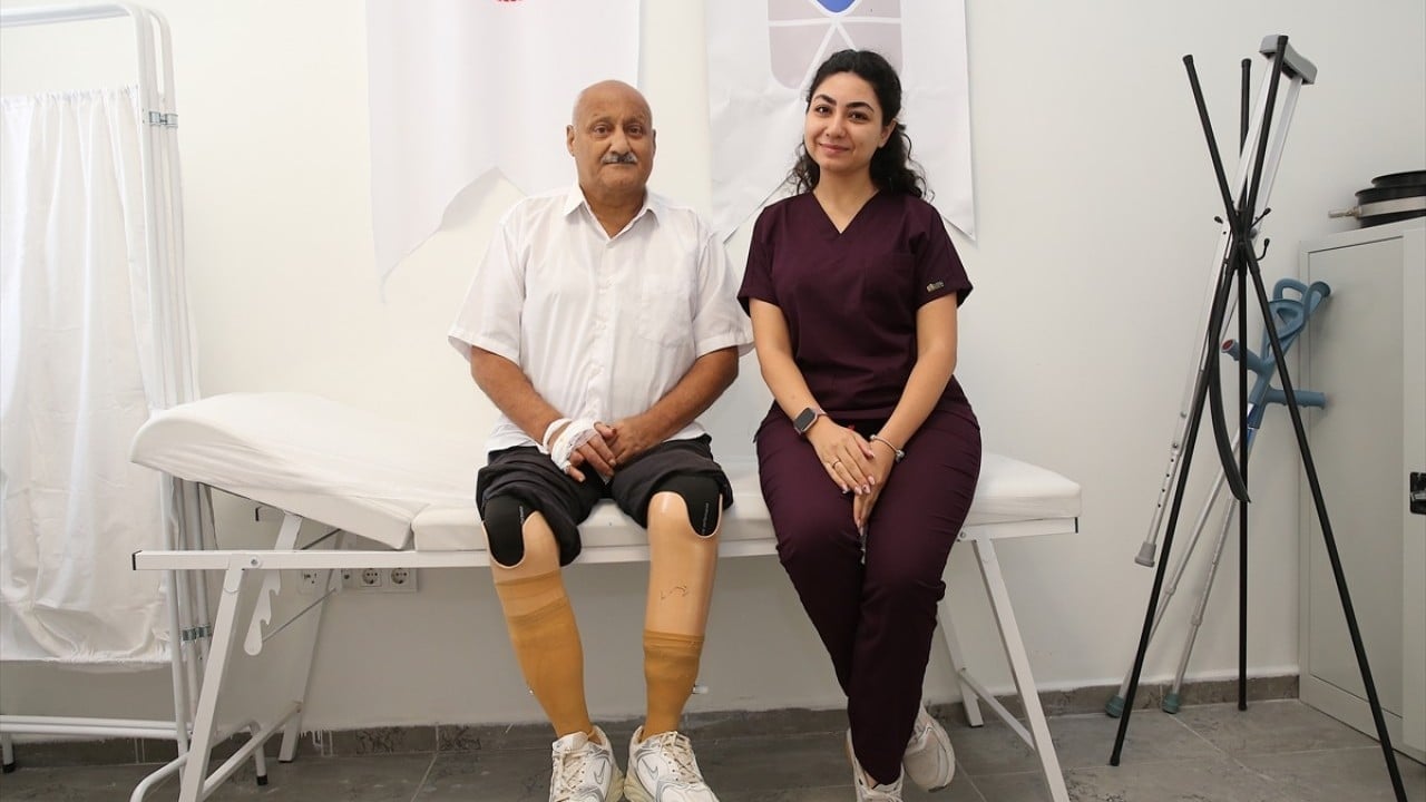 Foto - 8 yıl sonra gelen mutluluk Tekerlekli sandalye ile girdi yürüyerek çıktı