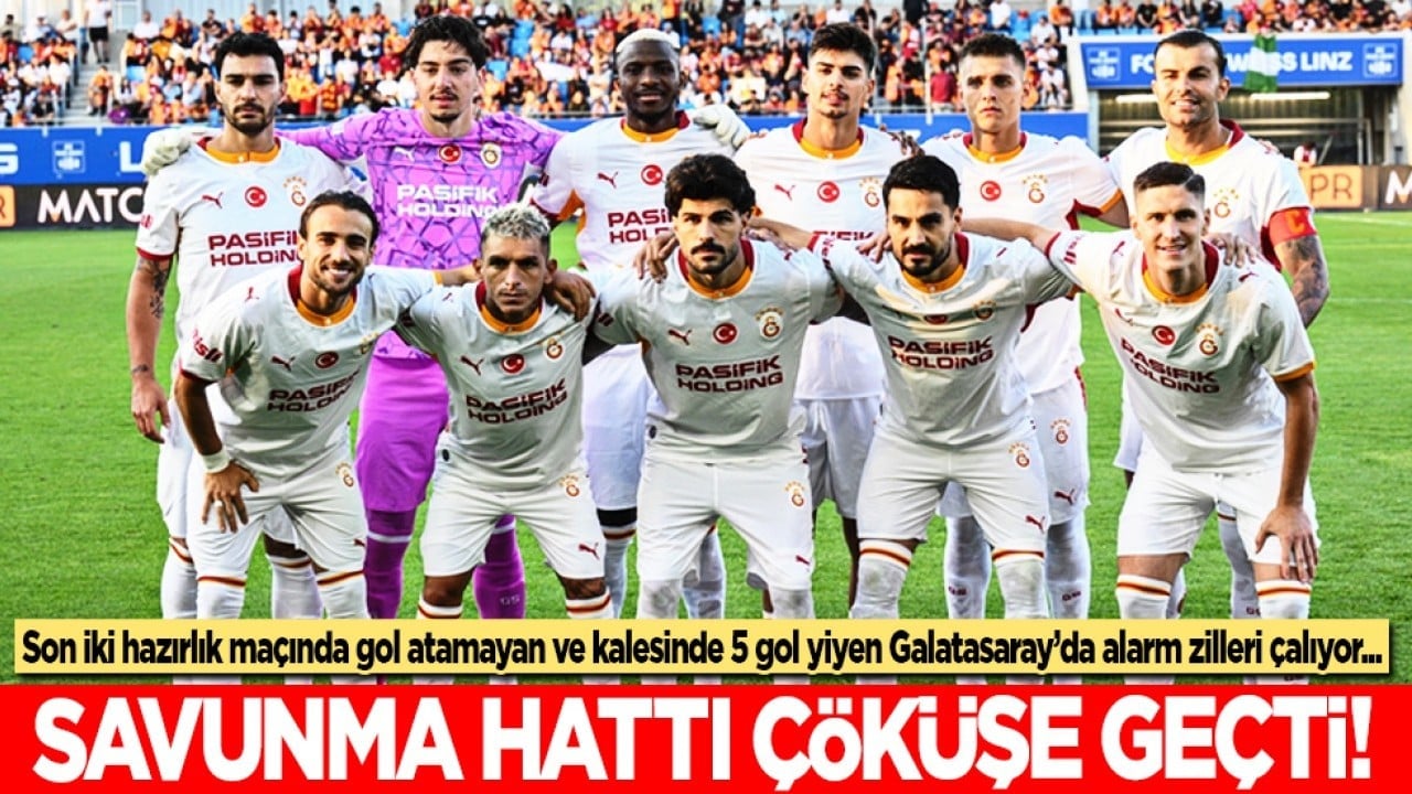 9 net gol fırsatı var, gol yok! Galatasaray'da iki büyük kriz! Okan Buruk ne yapacak?