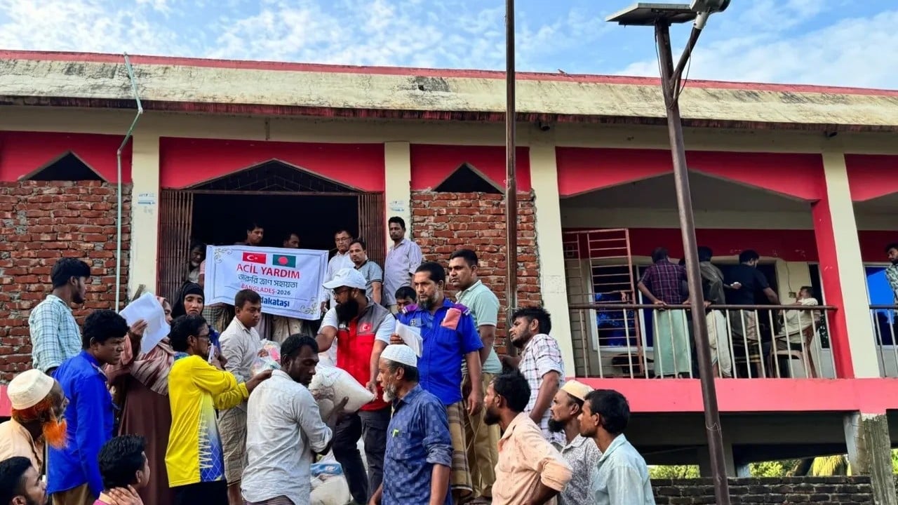 Foto - 900 aileye ulaşıldı Türkiye’den Bangladeş’e yardım eli