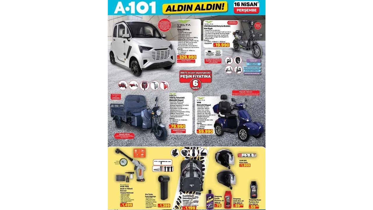 Foto - A101 16 Nisan kataloğu: İşte bu haftanın fırsat ürünleri