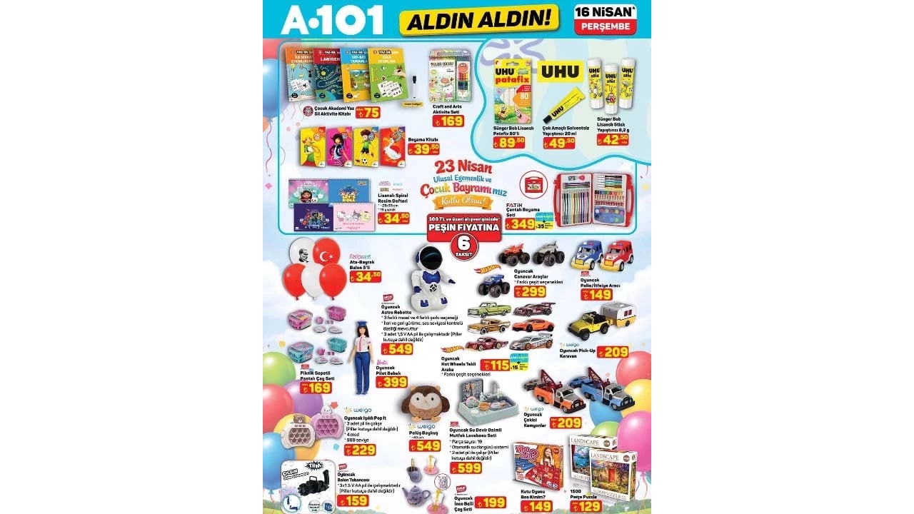 Foto - A101 16 Nisan kataloğu: İşte bu haftanın fırsat ürünleri