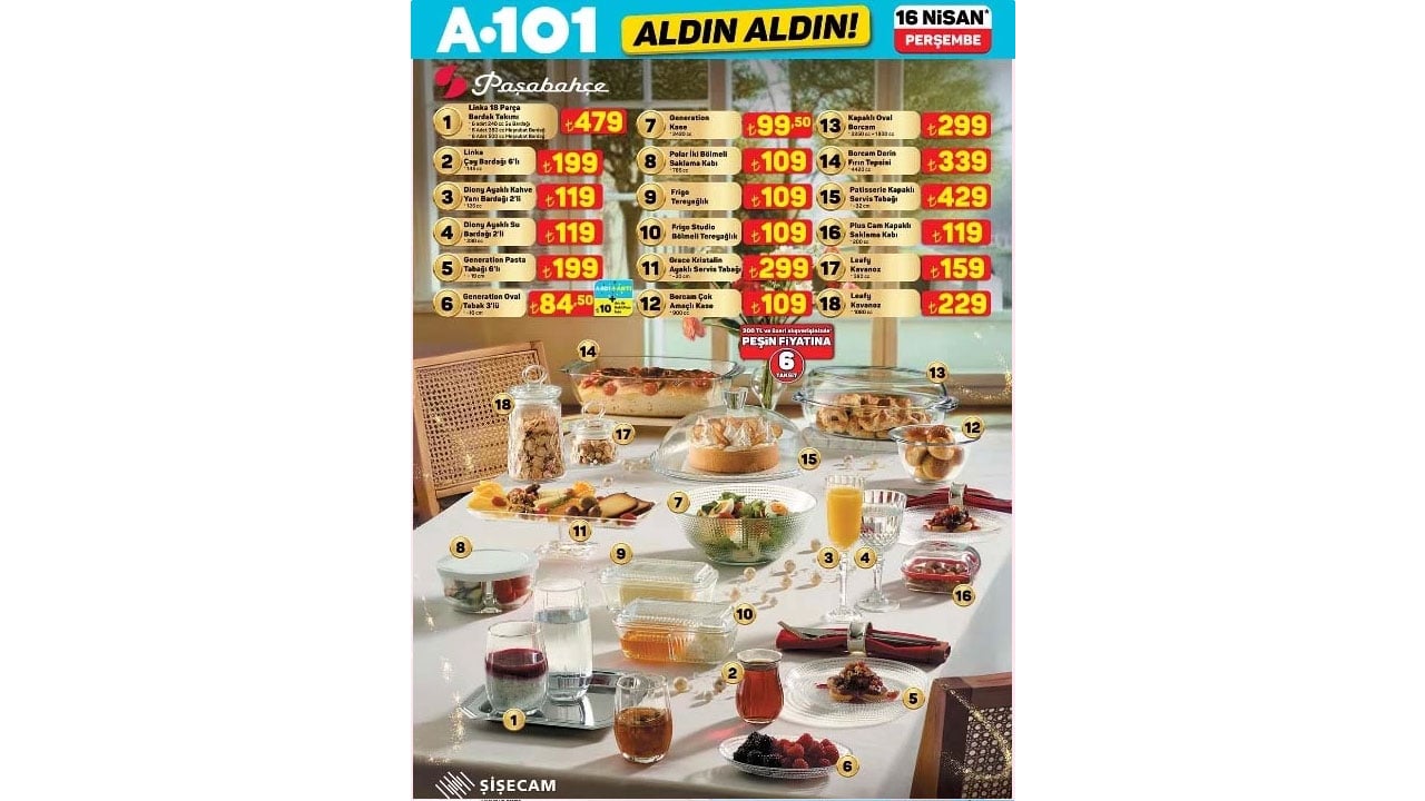 Foto - A101 16 Nisan kataloğu: İşte bu haftanın fırsat ürünleri