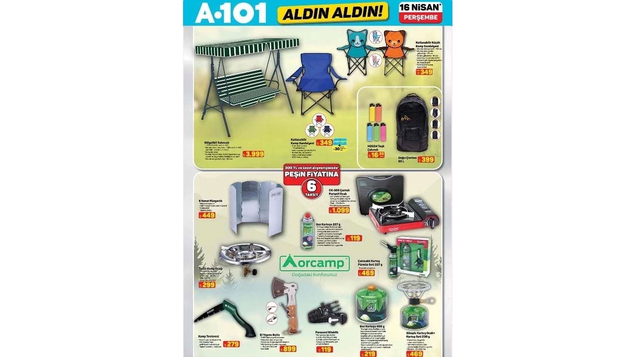 Foto - A101 16 Nisan kataloğu: İşte bu haftanın fırsat ürünleri