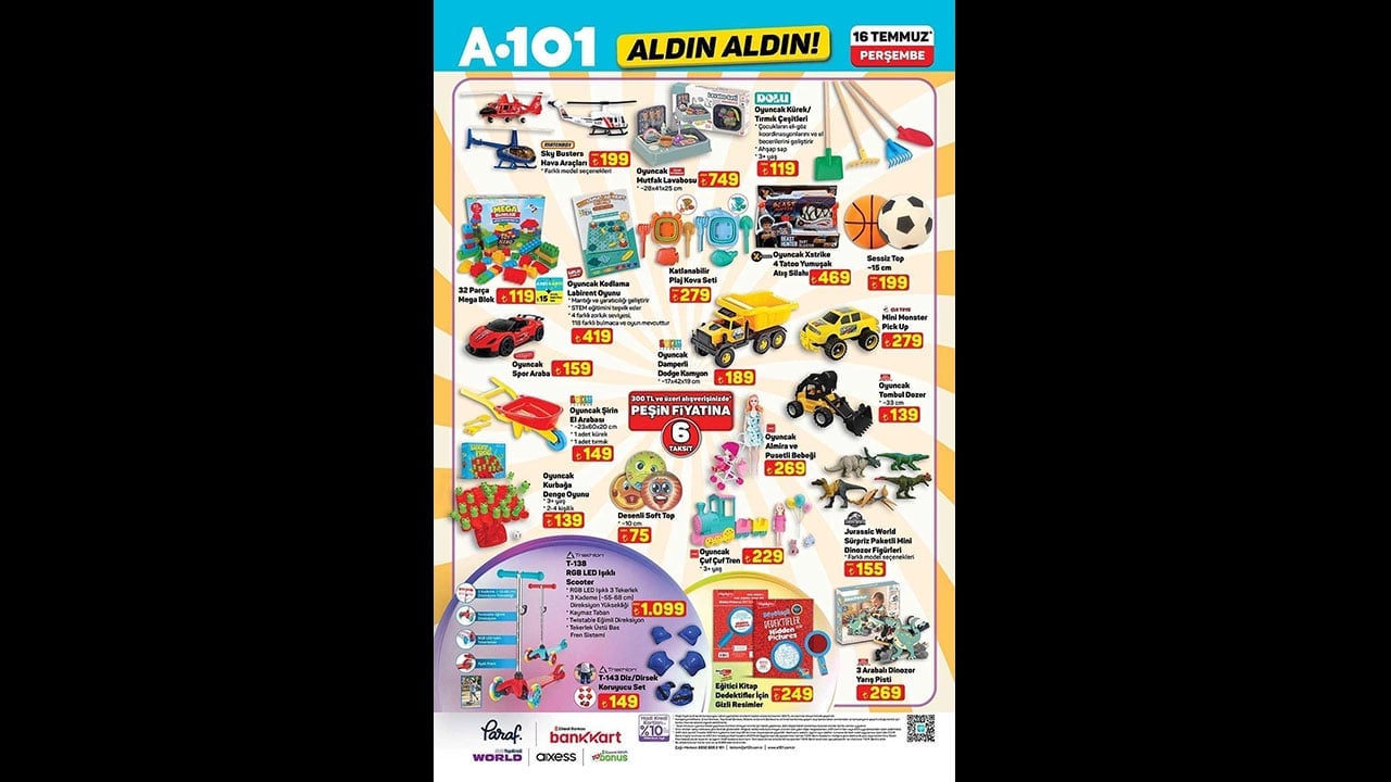 Foto - A101 indirim çılgınlığı başladı! Temel gıdadan teknolojiye dev aktüel ürünler kataloğu ortalığı salladı!