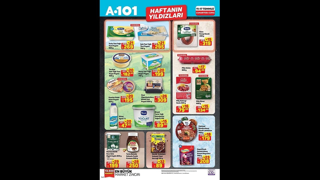 Foto - A101 indirim çılgınlığı başladı! Temel gıdadan teknolojiye dev aktüel ürünler kataloğu ortalığı salladı!