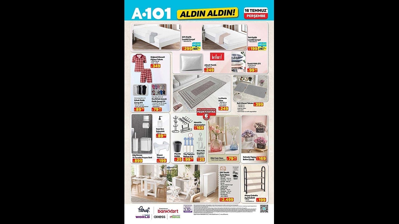 Foto - A101 indirim çılgınlığı başladı! Temel gıdadan teknolojiye dev aktüel ürünler kataloğu ortalığı salladı!
