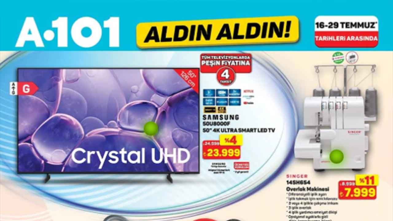 A101 kapış kapış gidecek ucuzluğu getirdi! Kamp ürünlerinden elektroniklere kadar her şey indirimde...
