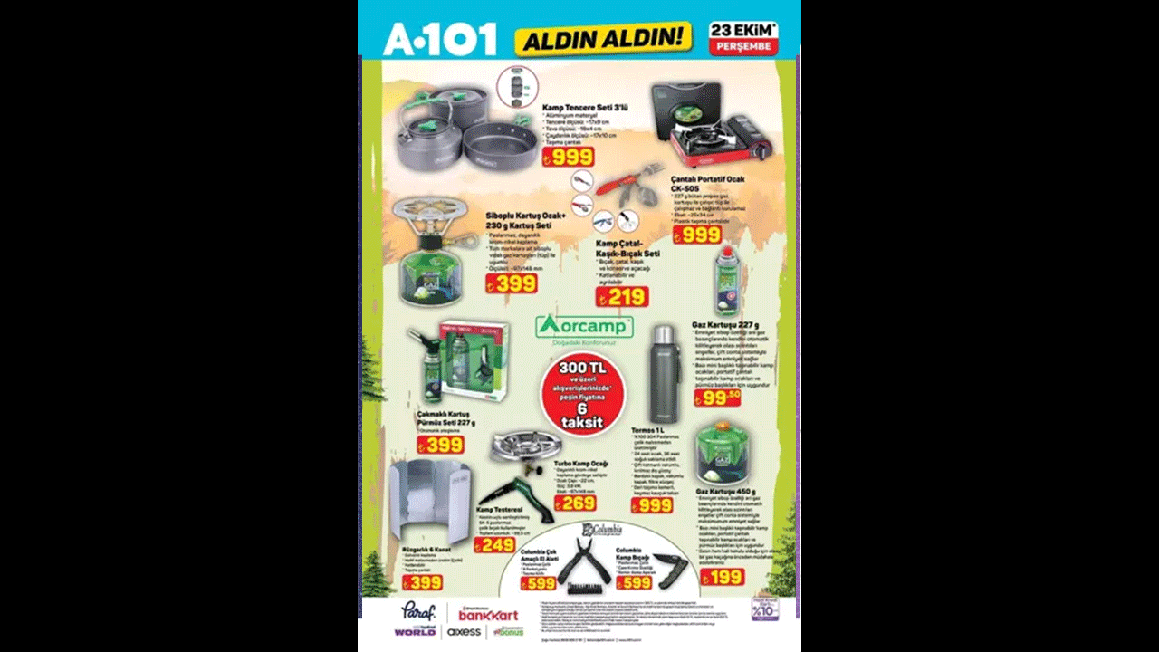 Foto - A101 rafları dolup taşıyor! 23 Ekim aktüel ürünler kataloğunda yok yok