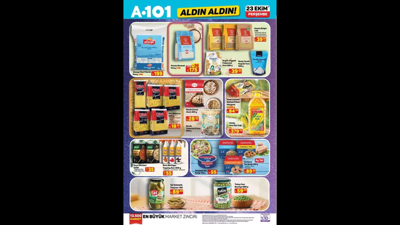 Foto - A101 rafları dolup taşıyor! 23 Ekim aktüel ürünler kataloğunda yok yok