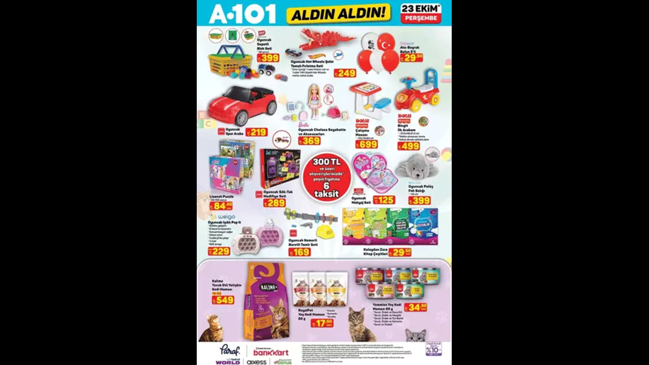 Foto - A101 rafları dolup taşıyor! 23 Ekim aktüel ürünler kataloğunda yok yok