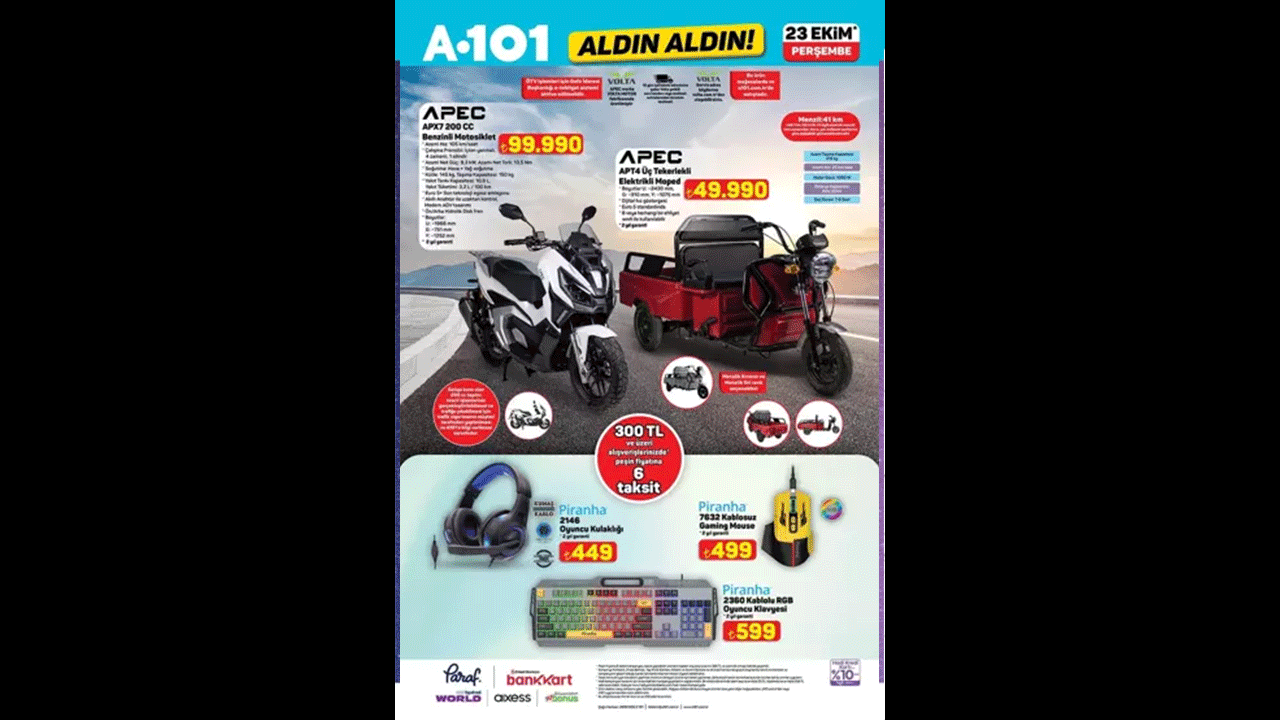 Foto - A101 rafları dolup taşıyor! 23 Ekim aktüel ürünler kataloğunda yok yok