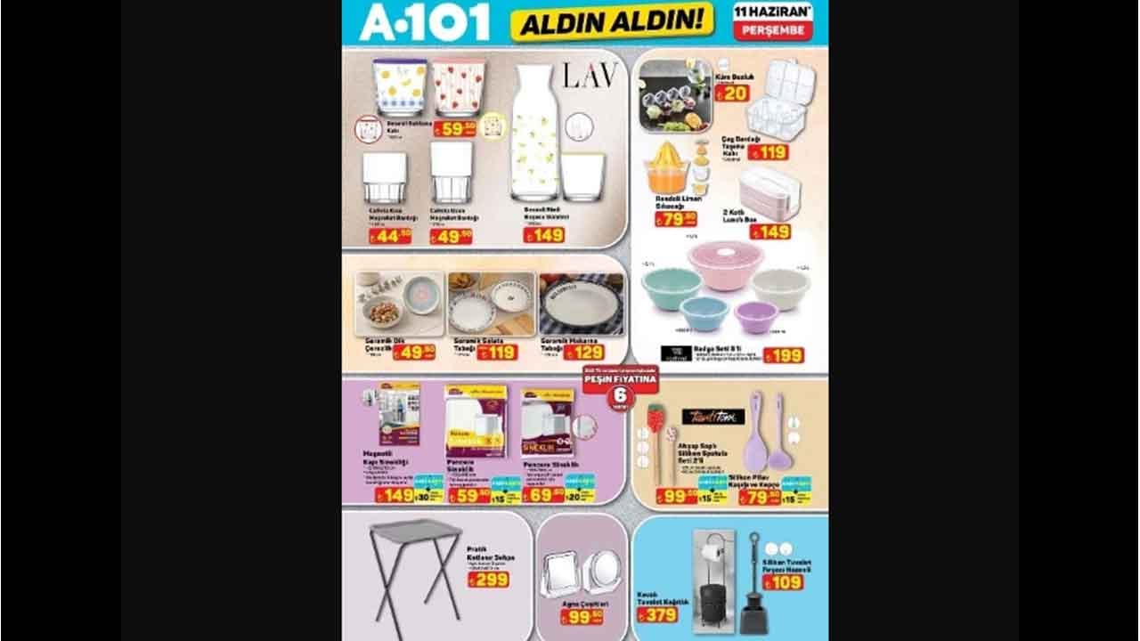 Foto - A101'den 11 Haziran kararı: Hatırlatıcıları kurun, büyük indirim geliyor