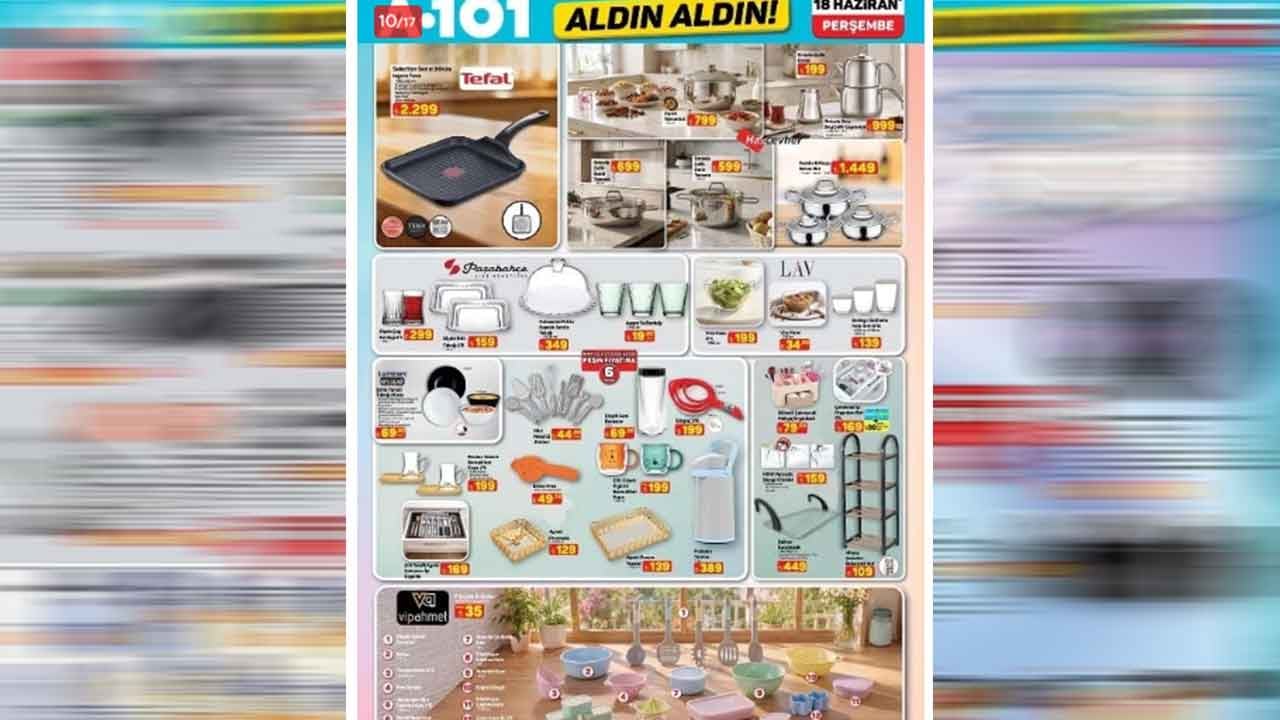 Foto - A101'den indirim şov! Tarih verildi, kaçıranlar 'ahlar vahlar' edecek