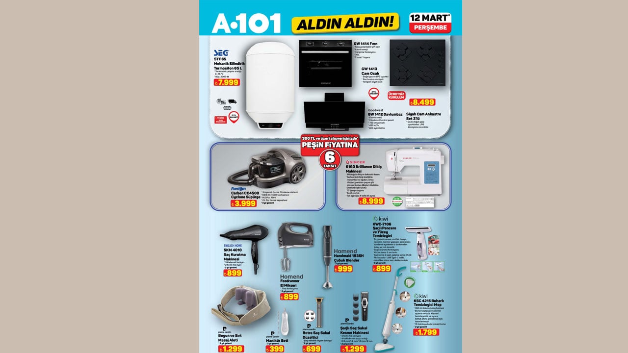 Foto - A101’den teknoloji kampanyası! Elektrikli mopedten akıllı televizyona kaçırılmayacak fırsatlar