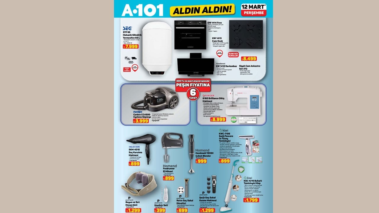 Foto - A101’den teknoloji kampanyası! Elektrikli mopedten akıllı televizyona kaçırılmayacak fırsatlar