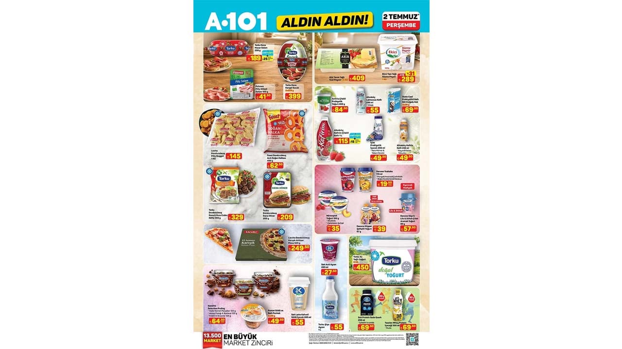 Foto - A101’e klima geliyor! 2 Temmuz kataloğunda dev indirimler