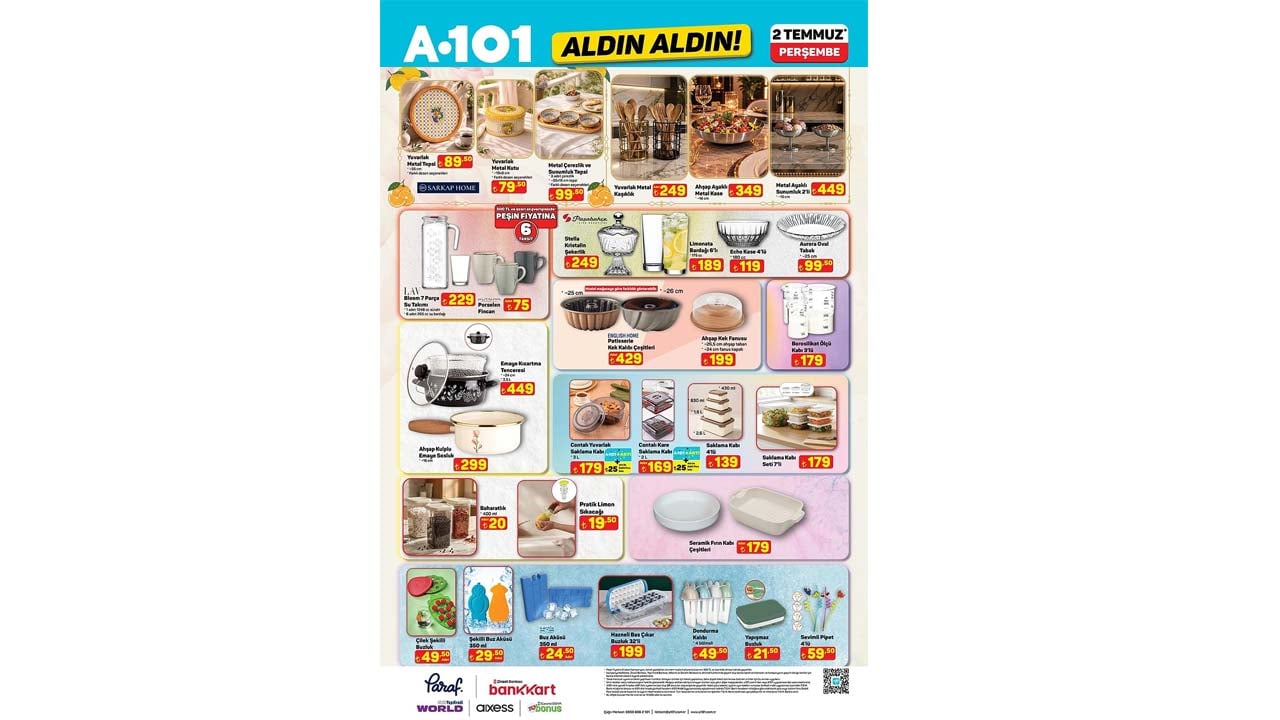 Foto - A101’e klima geliyor! 2 Temmuz kataloğunda dev indirimler