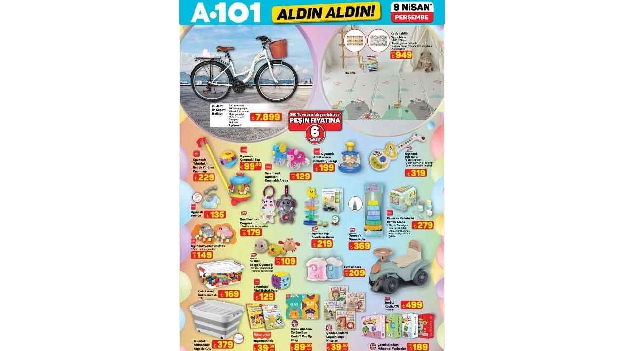 Foto - A101'in 9 Nisan 2026 Aldın Aldın aktüel kataloğu paylaşıldı! İşte A101'in Perşembe aktüel indirim kataloğu