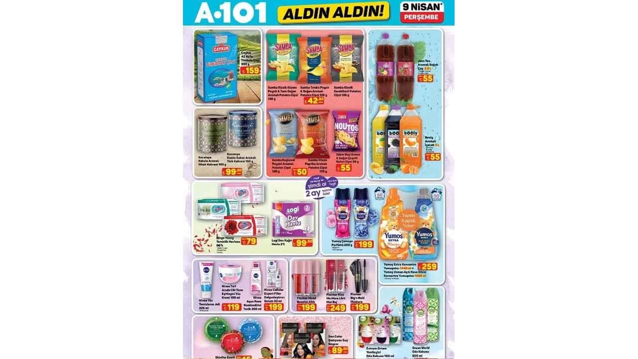 Foto - A101'in 9 Nisan 2026 Aldın Aldın aktüel kataloğu paylaşıldı! İşte A101'in Perşembe aktüel indirim kataloğu