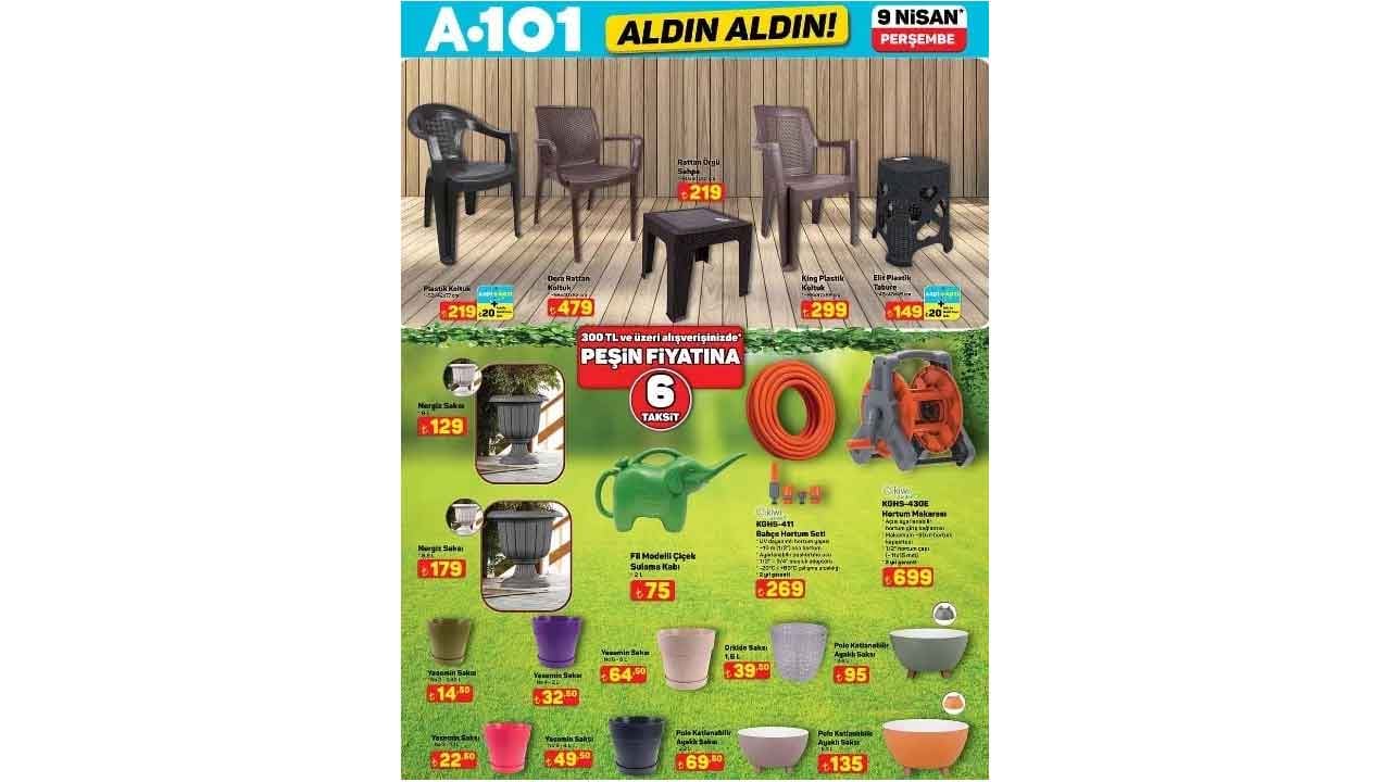 Foto - A101'in 9 Nisan 2026 Aldın Aldın aktüel kataloğu paylaşıldı! İşte A101'in Perşembe aktüel indirim kataloğu
