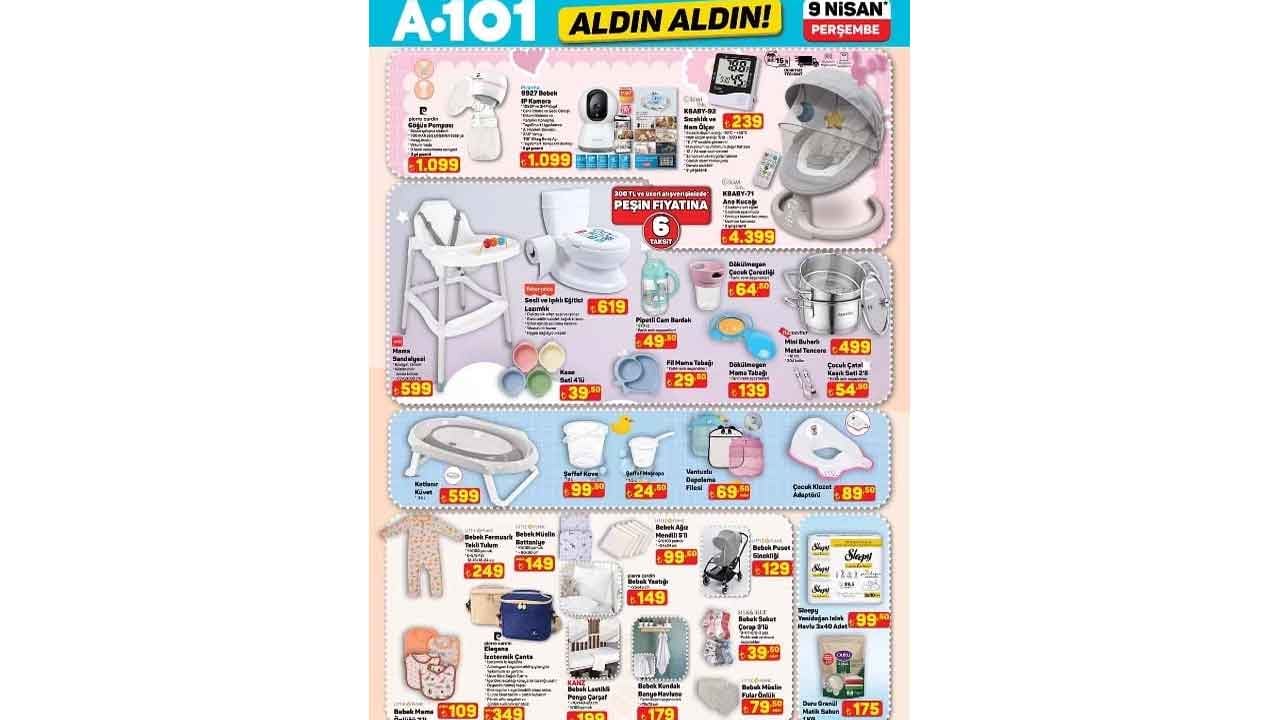 Foto - A101'in 9 Nisan 2026 Aldın Aldın aktüel kataloğu paylaşıldı! İşte A101'in Perşembe aktüel indirim kataloğu