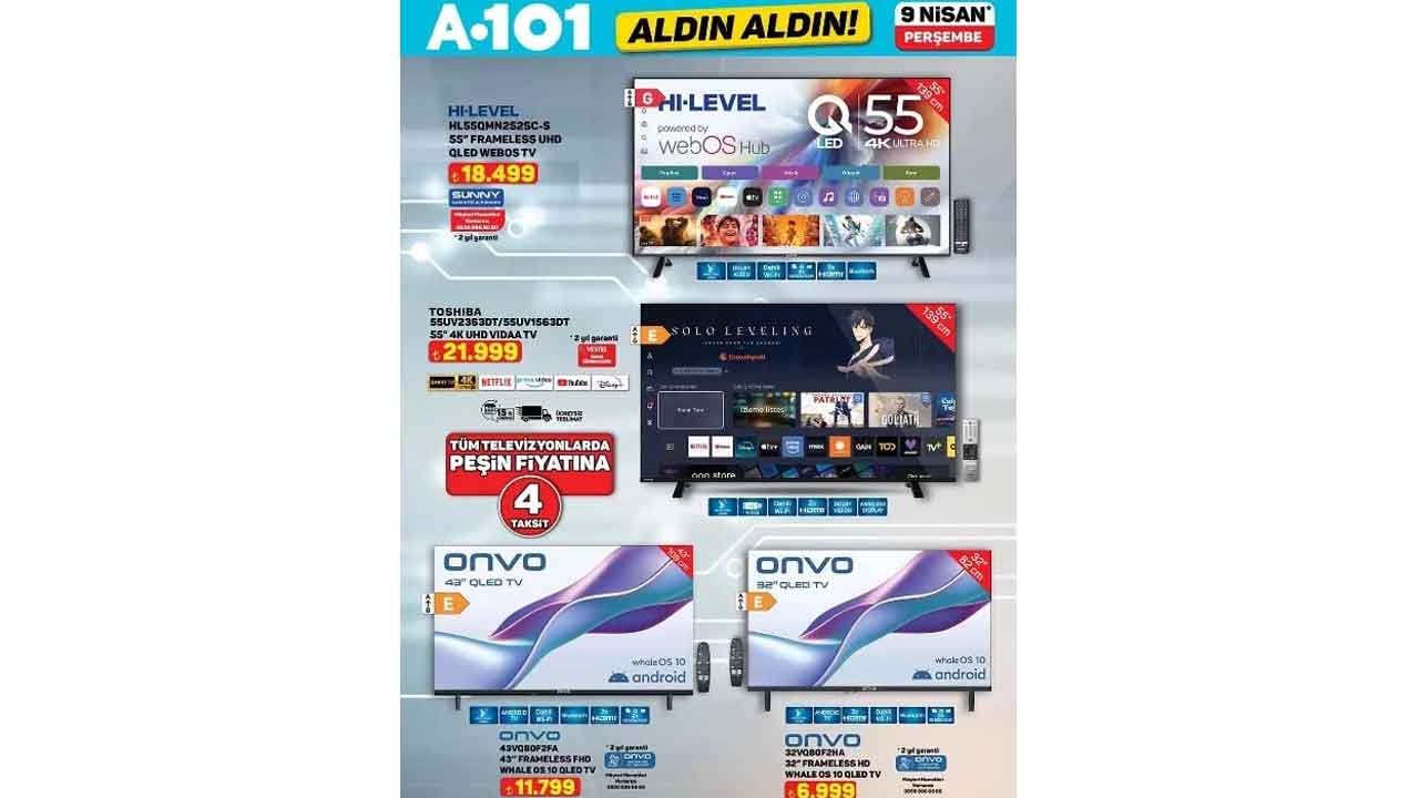 Foto - A101'in 9 Nisan 2026 Aldın Aldın aktüel kataloğu paylaşıldı! İşte A101'in Perşembe aktüel indirim kataloğu