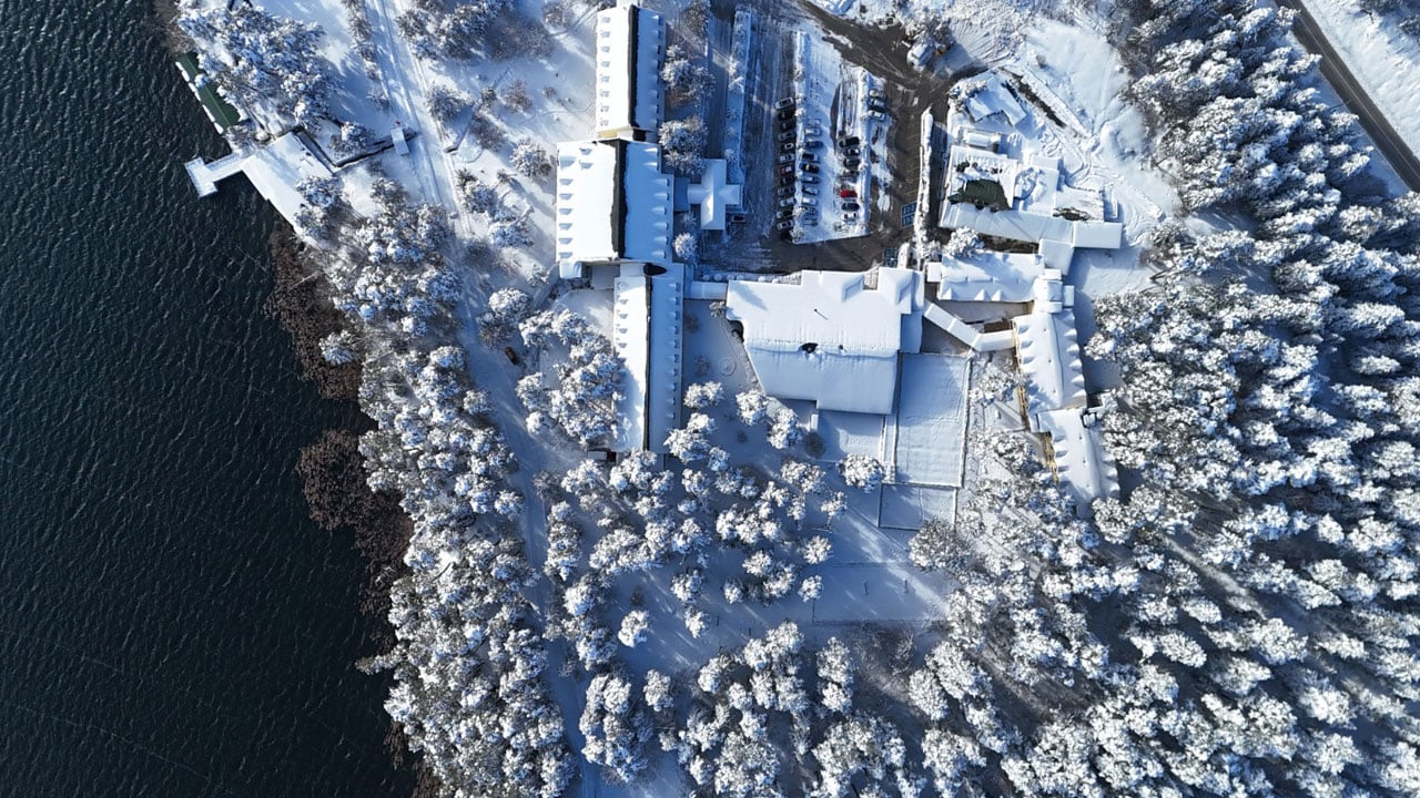 Foto - Abant beyaza gömüldü! Ortaya çıkan manzara hayran bıraktı