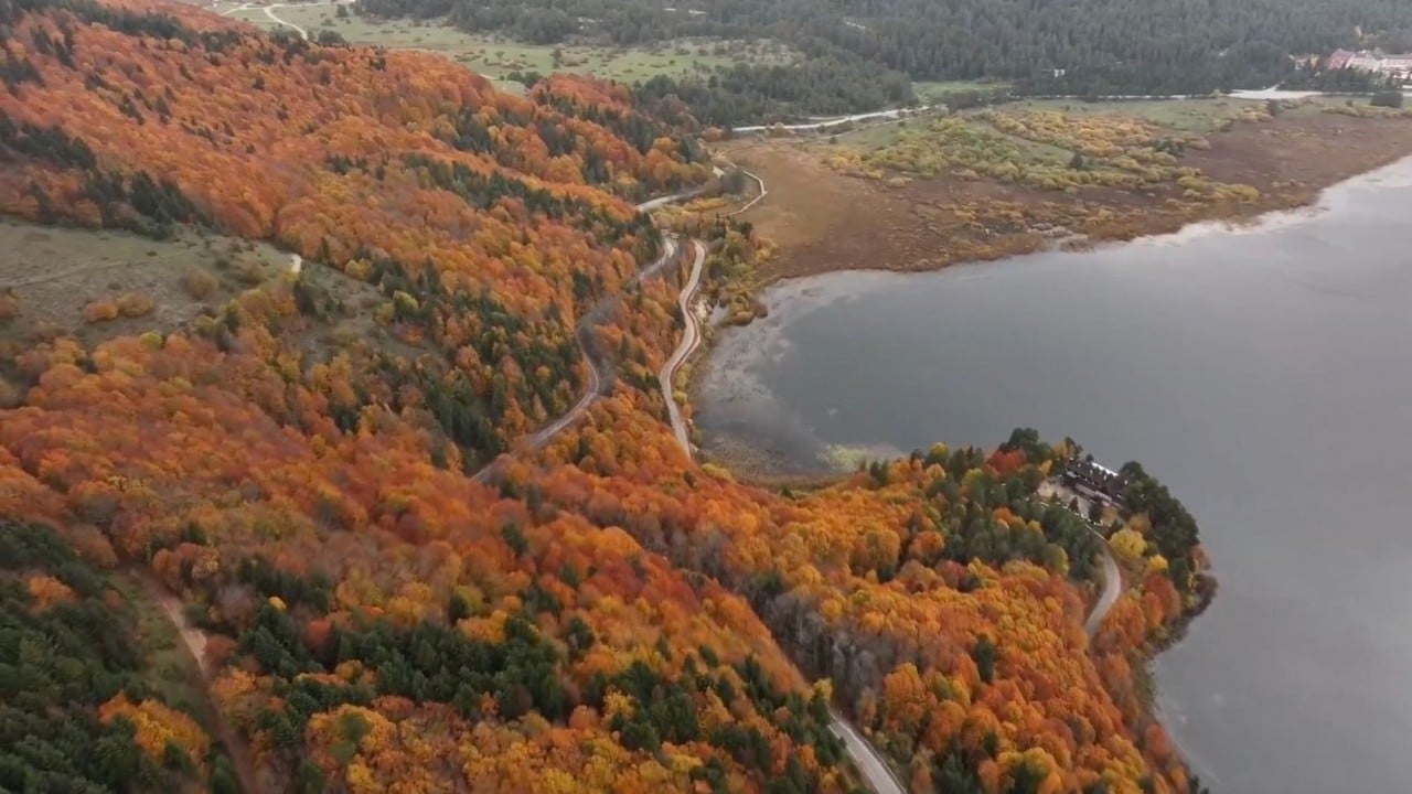 Abant hayran bıraktı