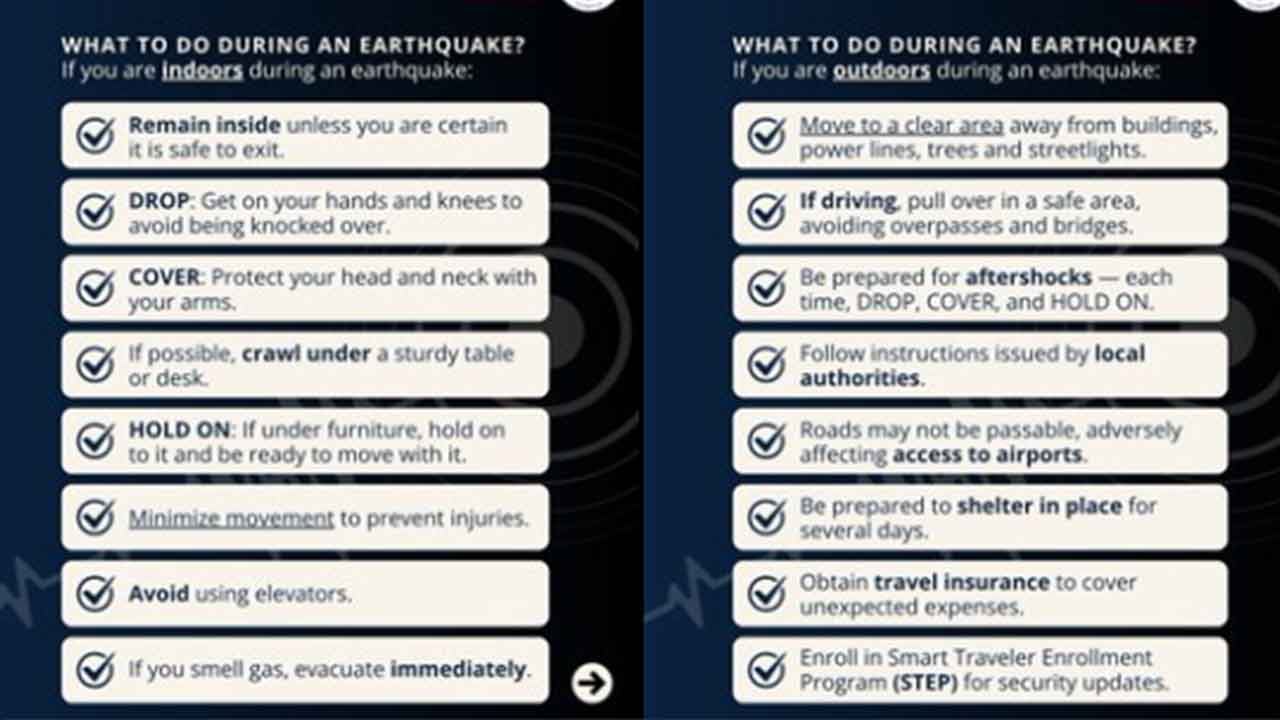 Foto - ABD Ankara Büyükelçiliğinden şüphe uyandıran deprem paylaşımı! Herkes 'neler oluyor' diyor