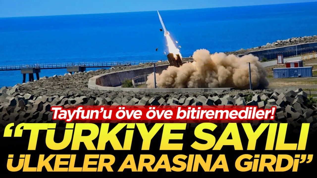 ABD basını Tayfun'u öve öve bitiremedi! Türkiye sayılı ülkeler arasına girdi!