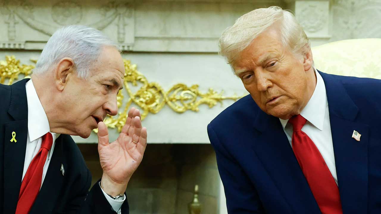 Foto - ABD Başkanı Trump: Netanyahu'yu ikna ettim