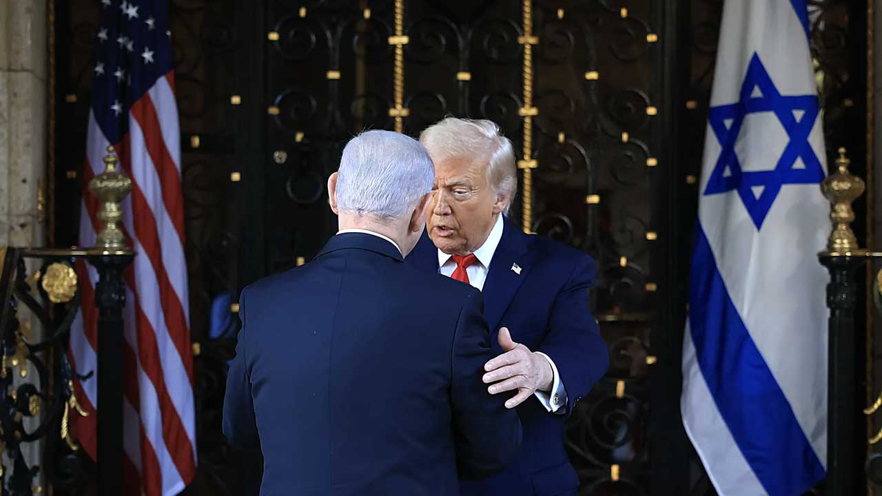 Foto - ABD Başkanı Trump: Netanyahu'yu ikna ettim