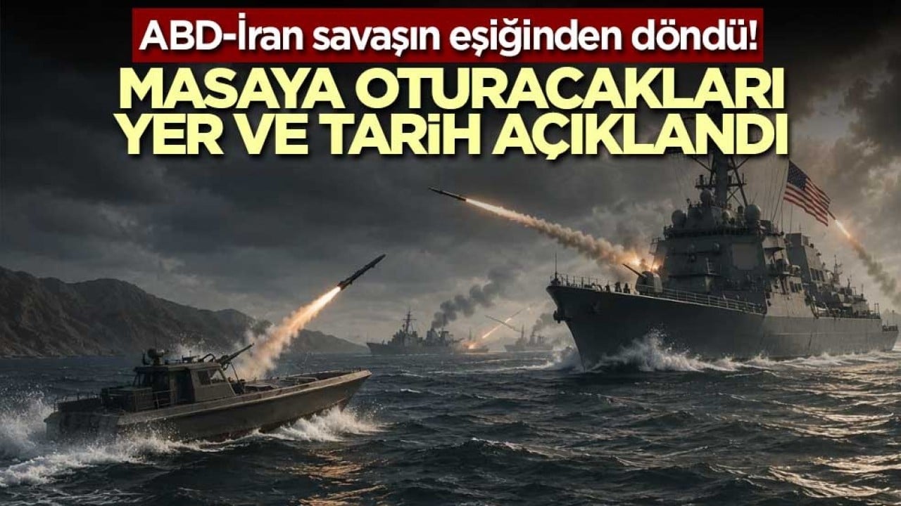ABD-İran savaşın eşiğinden döndü! Masaya oturacakları yer ve tarih açıklandı