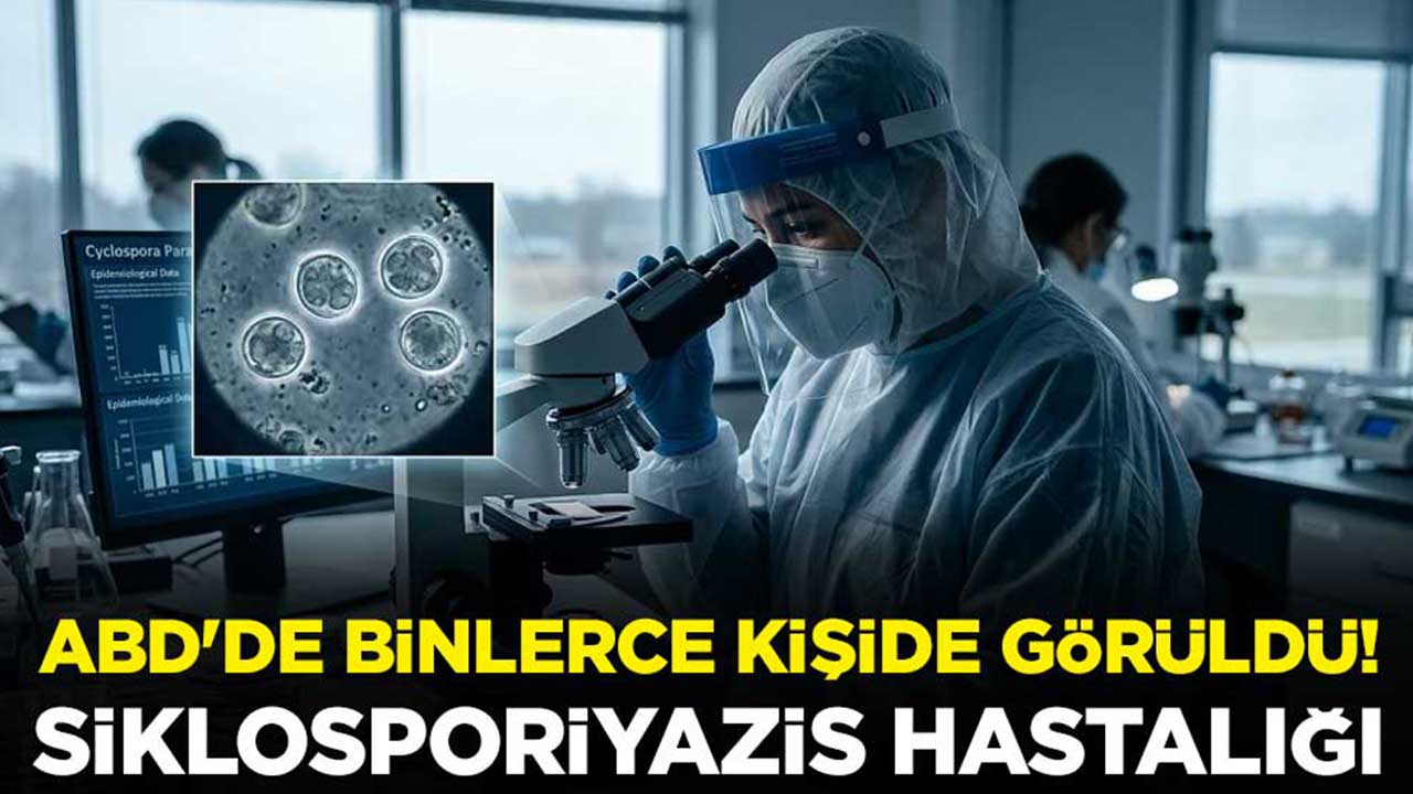 ABD'de binlerce kişide görüldü! Siklosporiyazis hastalığı