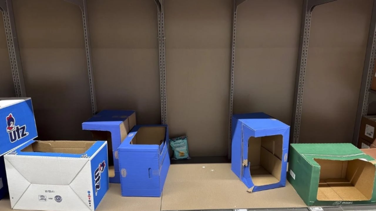 Foto - ABD'de korku tavan yaptı: Marketlerde raflar bomboş kaldı!