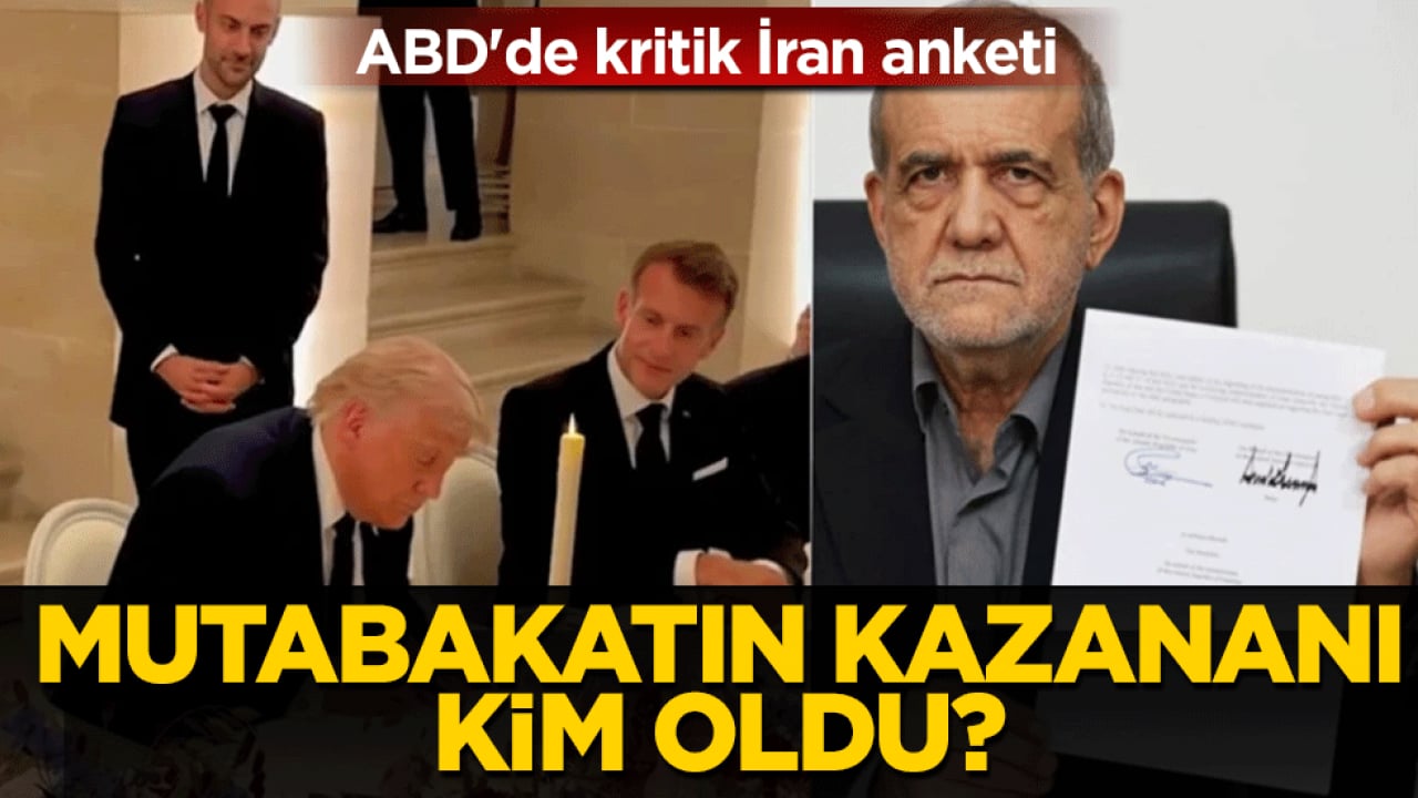 ABD'de kritik İran anketi: Mutabakatın kazananı kim oldu?