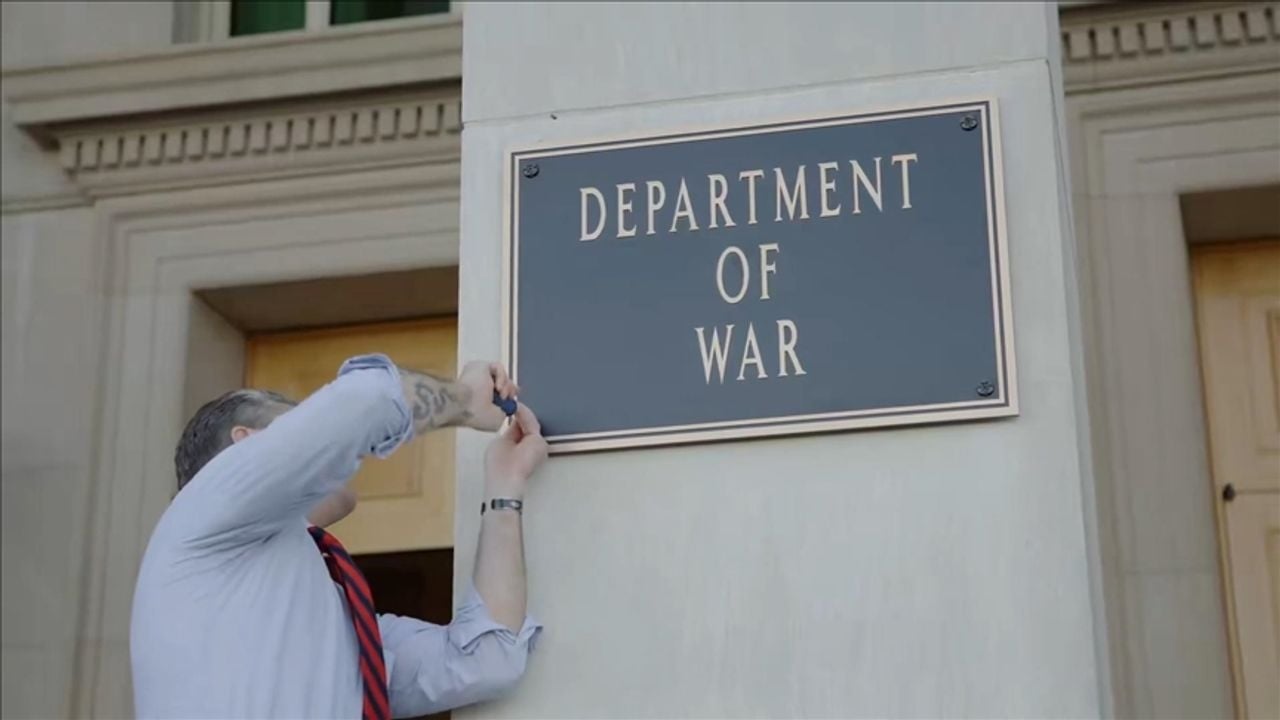 ABD’de tarihi karar! Savunma Bakanlığı tarihe karıştı, Pentagon ‘Savaş Bakanlığı’ oldu