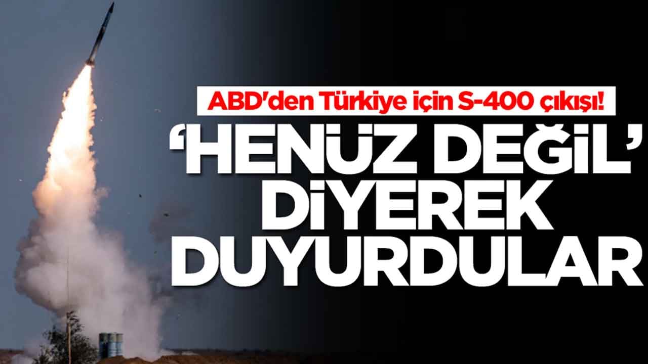 Türkiye için S-400'lerle ilgili son durumu duyurdular: Yunanistan havalara uçacak