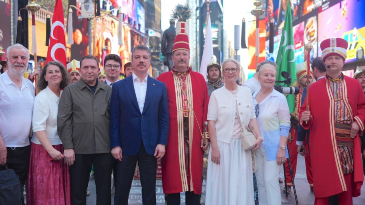 Foto - ABD’nin göbeğinde mehter coşkusu: CHP’liler Türkiye’de sırtını dönüyordu