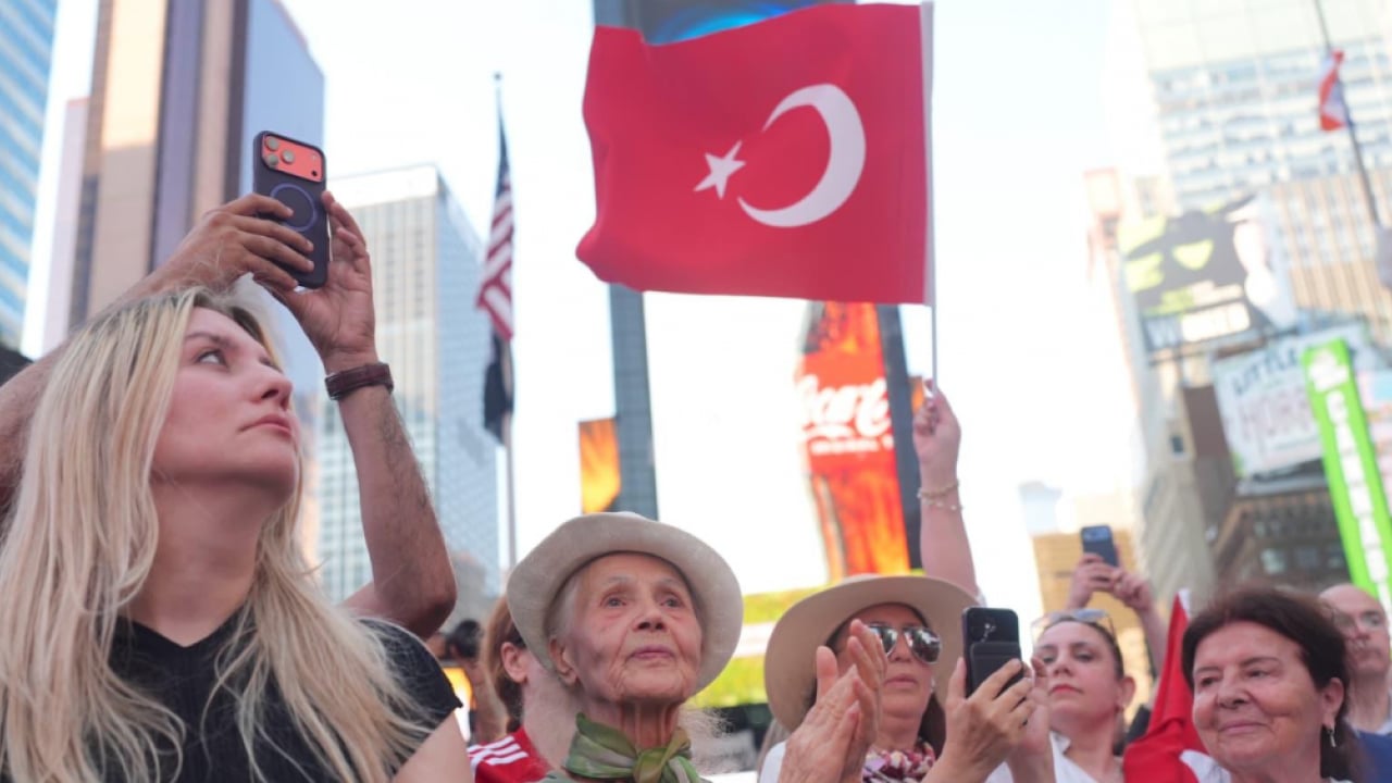 Foto - ABD’nin göbeğinde mehter coşkusu: CHP’liler Türkiye’de sırtını dönüyordu